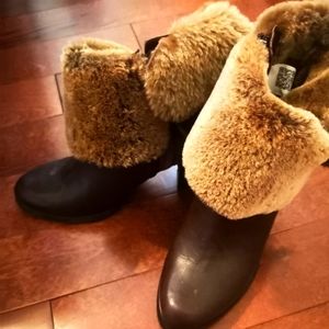 Size 9 Ugg lamb wool boots